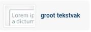 groot tekstvak